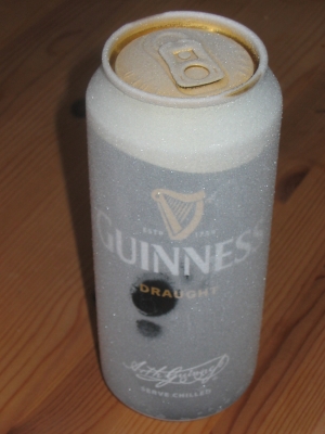 Guinness, richtig schön kalt!